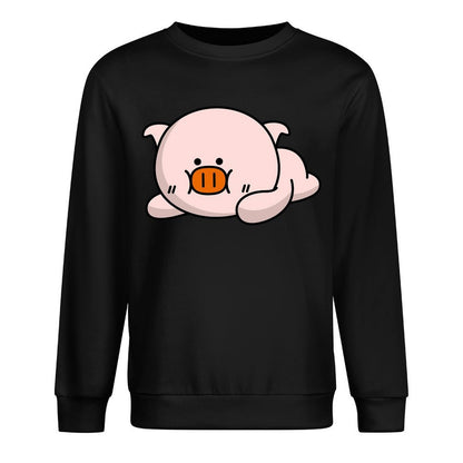 Front Patterned Long Sleeve TopStreetLine Natural