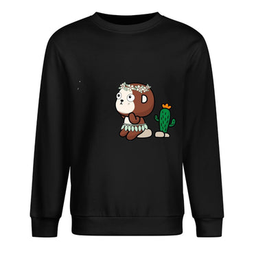 Front Patterned Long Sleeve TopEssential Promotional