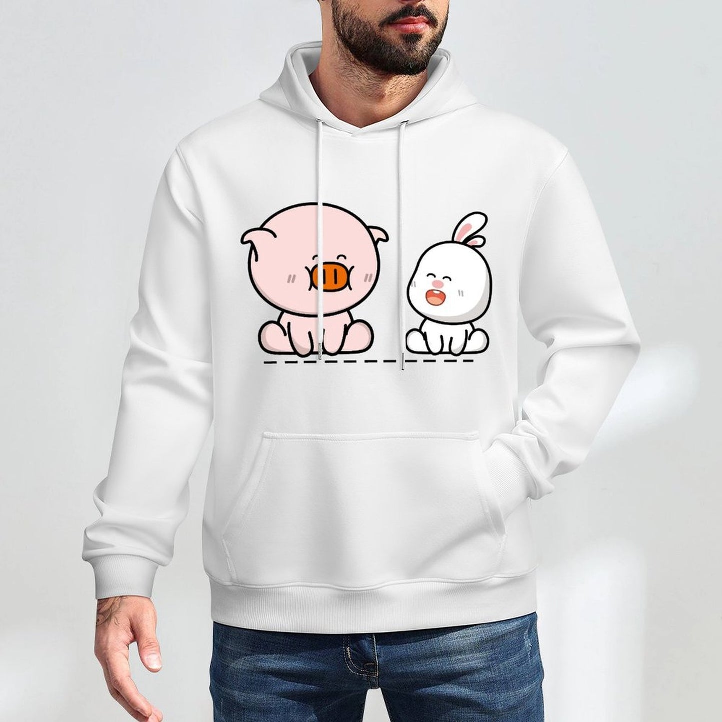 EasyWear Printed Front Graphic Hoodies