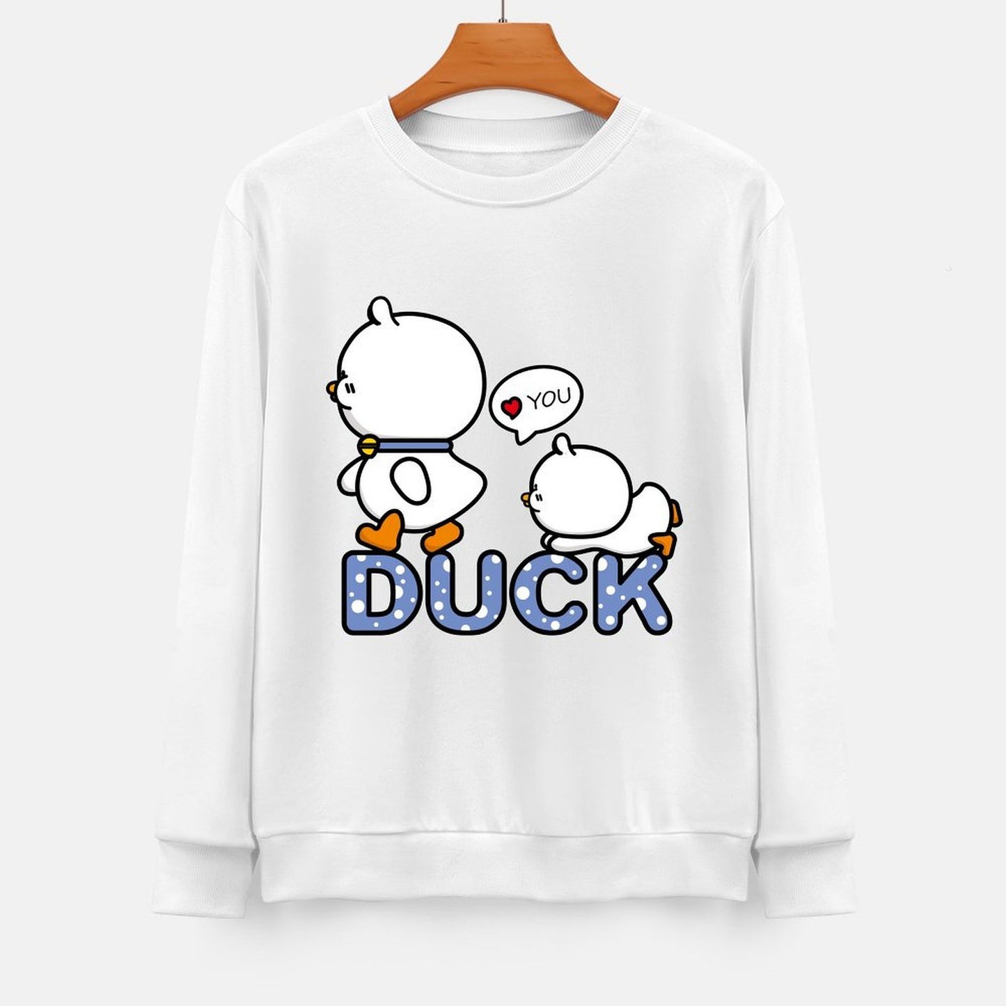 Front Patterned Long Sleeve TopAllDay Unisex