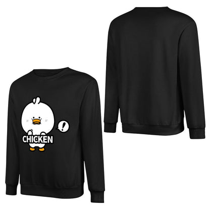 Front Patterned Long Sleeve TopEasy-Care Minimal