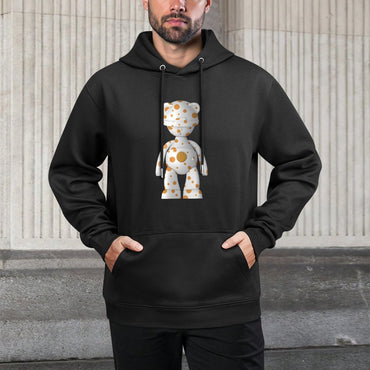 IPIB 250g Hooded Pocket Sweatshirt Front GraphicMen's Hooded  Sweatshirt6000129-1