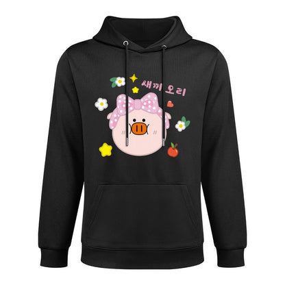 Bold Midweight Front Graphic Hoodies