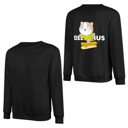 Crew Neck Long Sleeve Sweatshirt 4000614