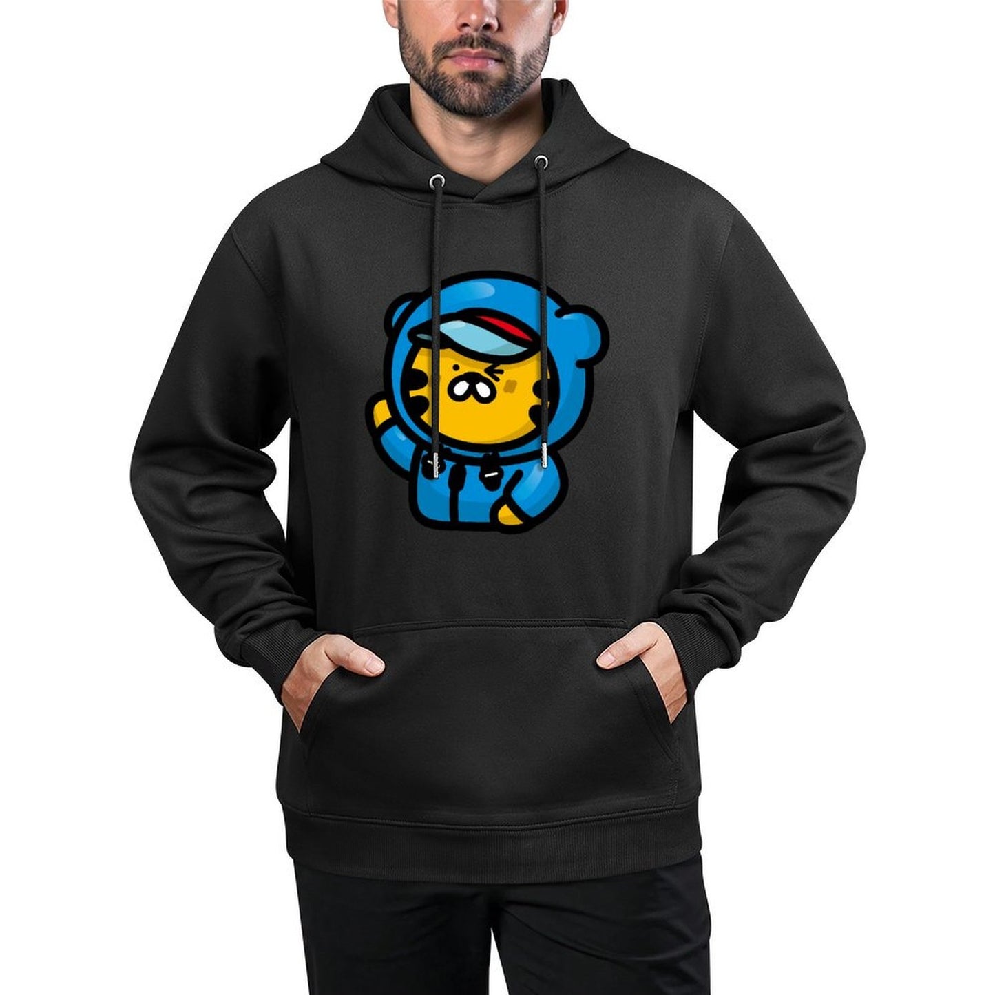 IPBR 250g Hooded Pocket Sweatshirt Front GraphicMen's Hooded  Sweatshirt4001047