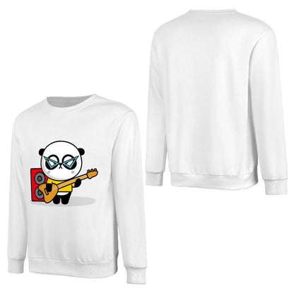 Front Patterned Long Sleeve TopSeamless Fade-Proof