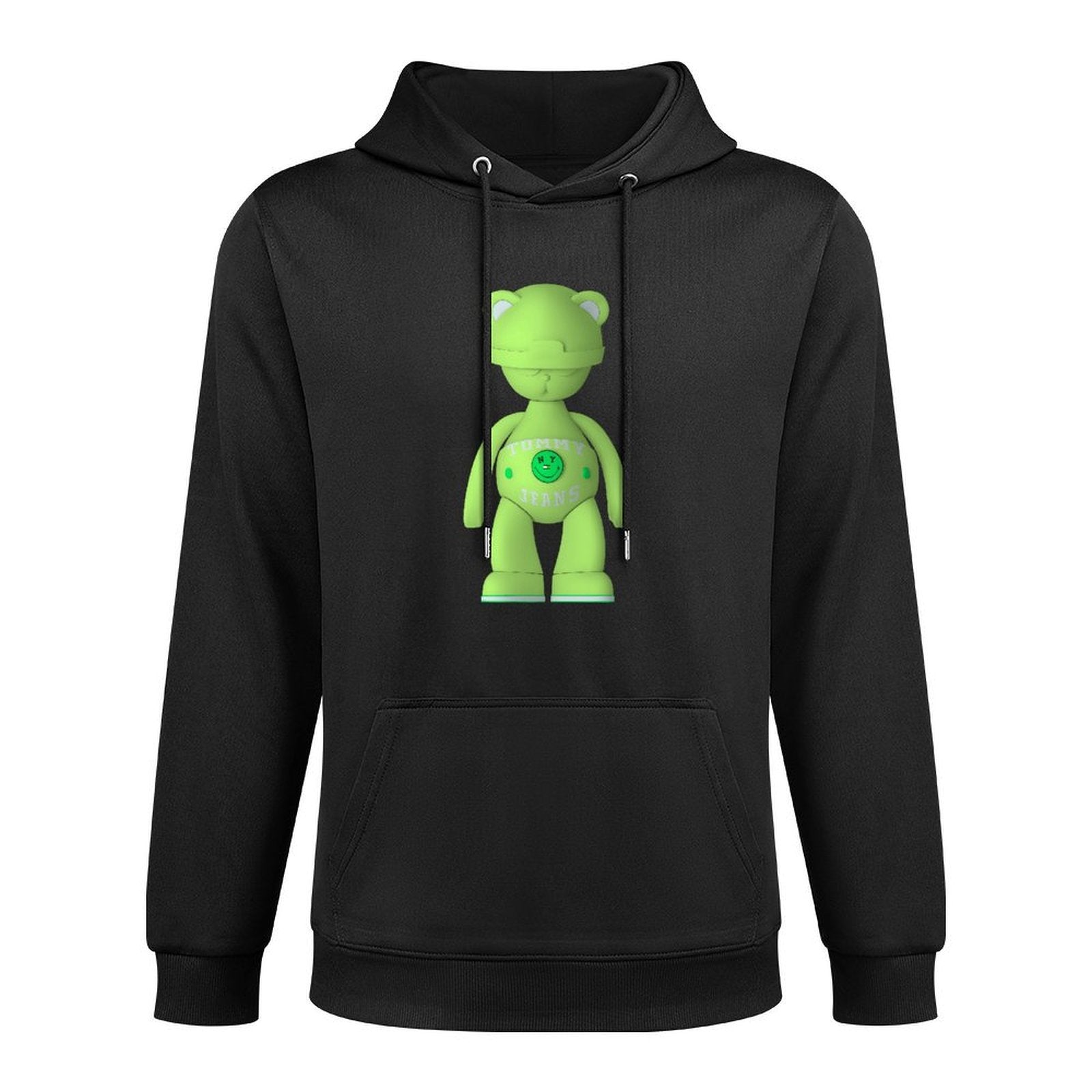 Hoodie Front PatternPocket Tee Comfort