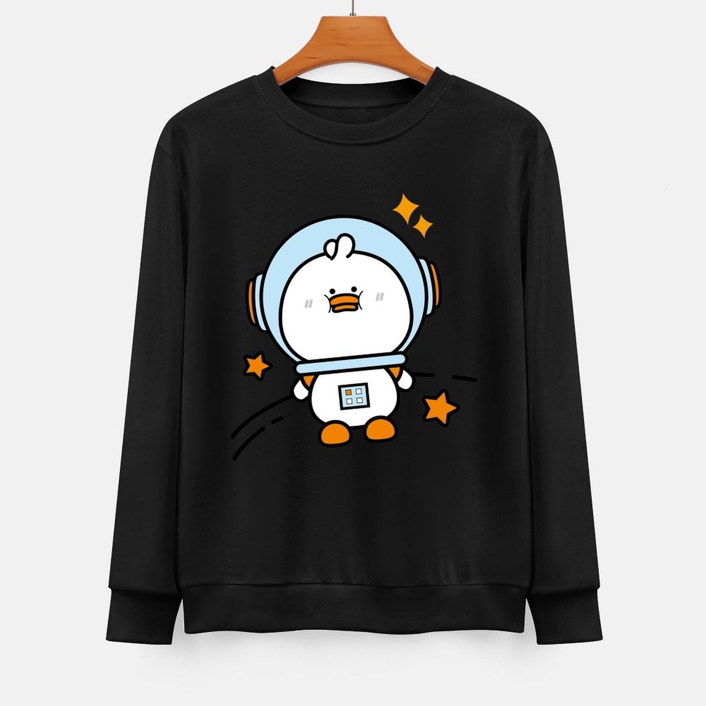 Front Patterned Long Sleeve TopClean Edges Performance