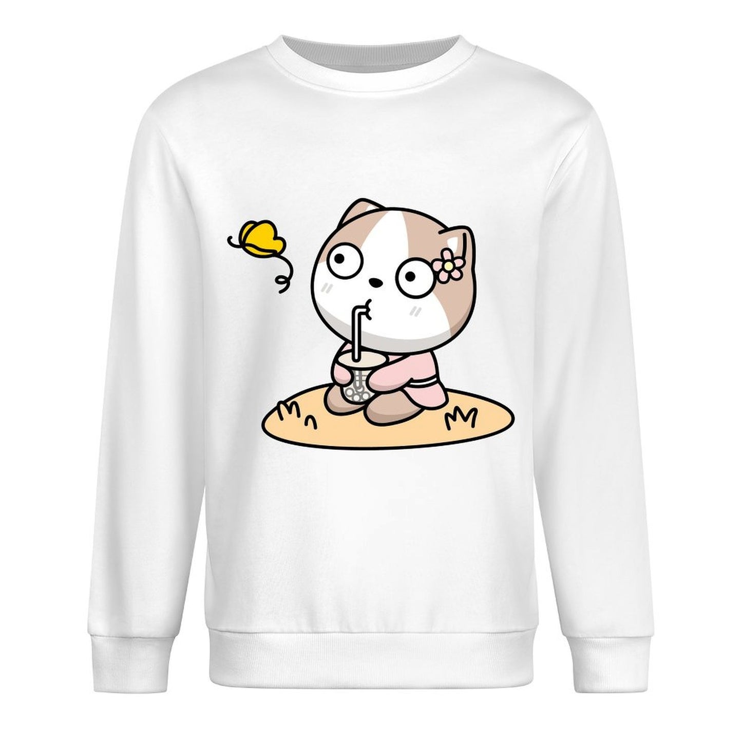 IPBR 250g Crew Neck Long Sleeve Sweatshirt Front GraphicCrew Neck Long Sleeve Sweatshirt4000109