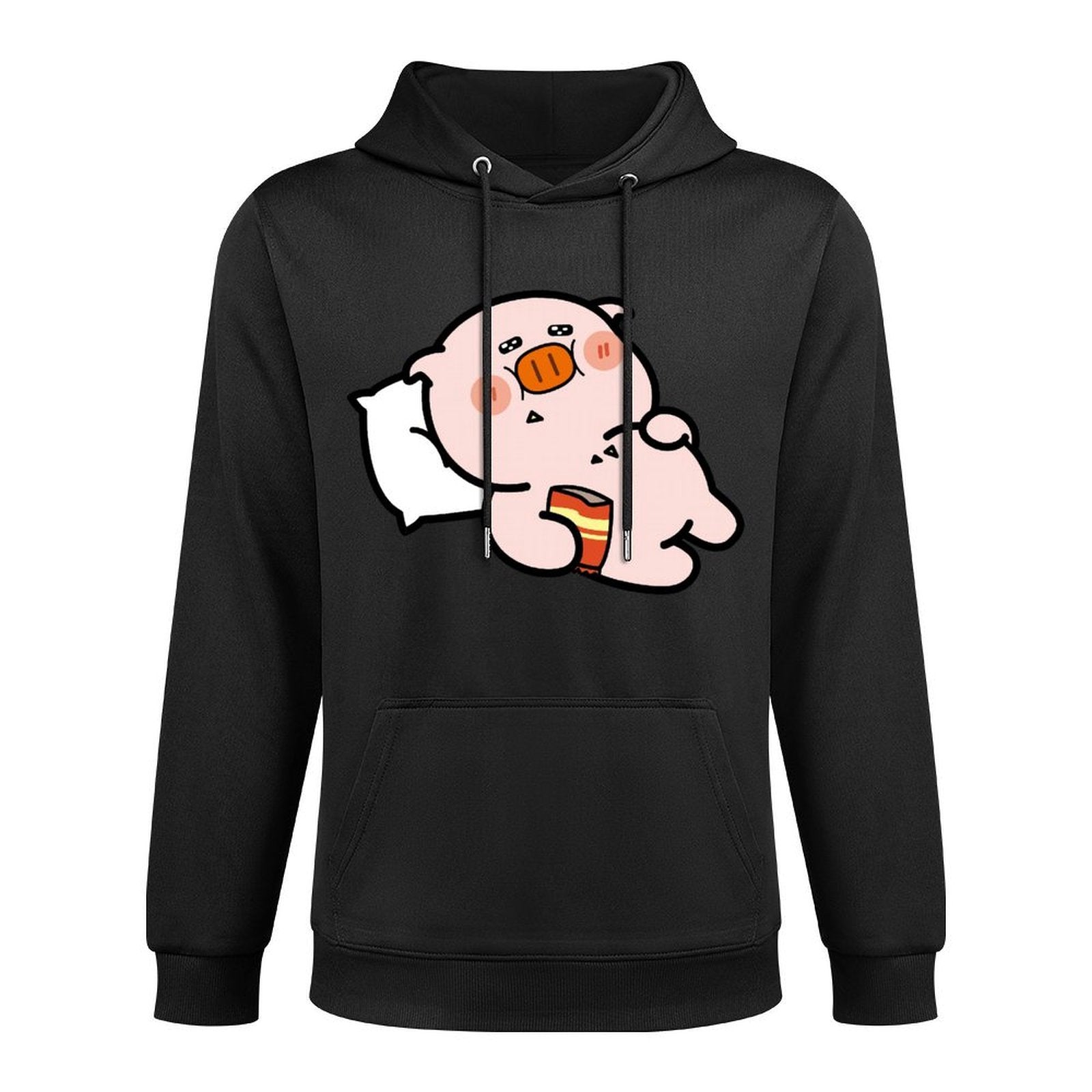 Crewneck ComfortLine Front Graphic Hoodies