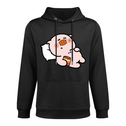 Crewneck ComfortLine Front Graphic Hoodies