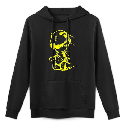 Hoodie Front PatternSoftLine Print-Ready