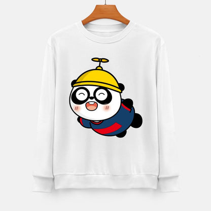 Front Patterned Long Sleeve TopColorfast Signature