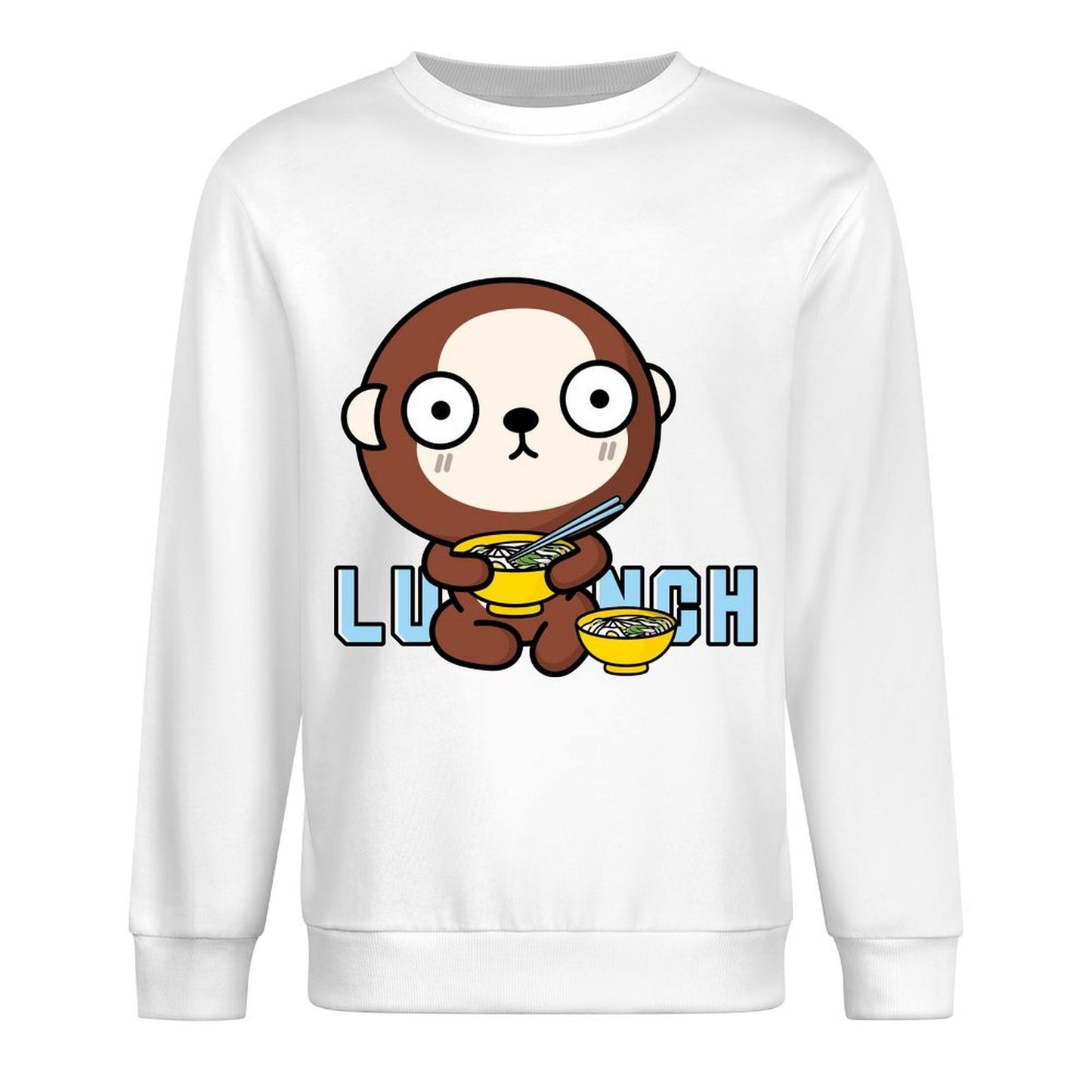 Front Patterned Long Sleeve TopEssential Tear-Resistant