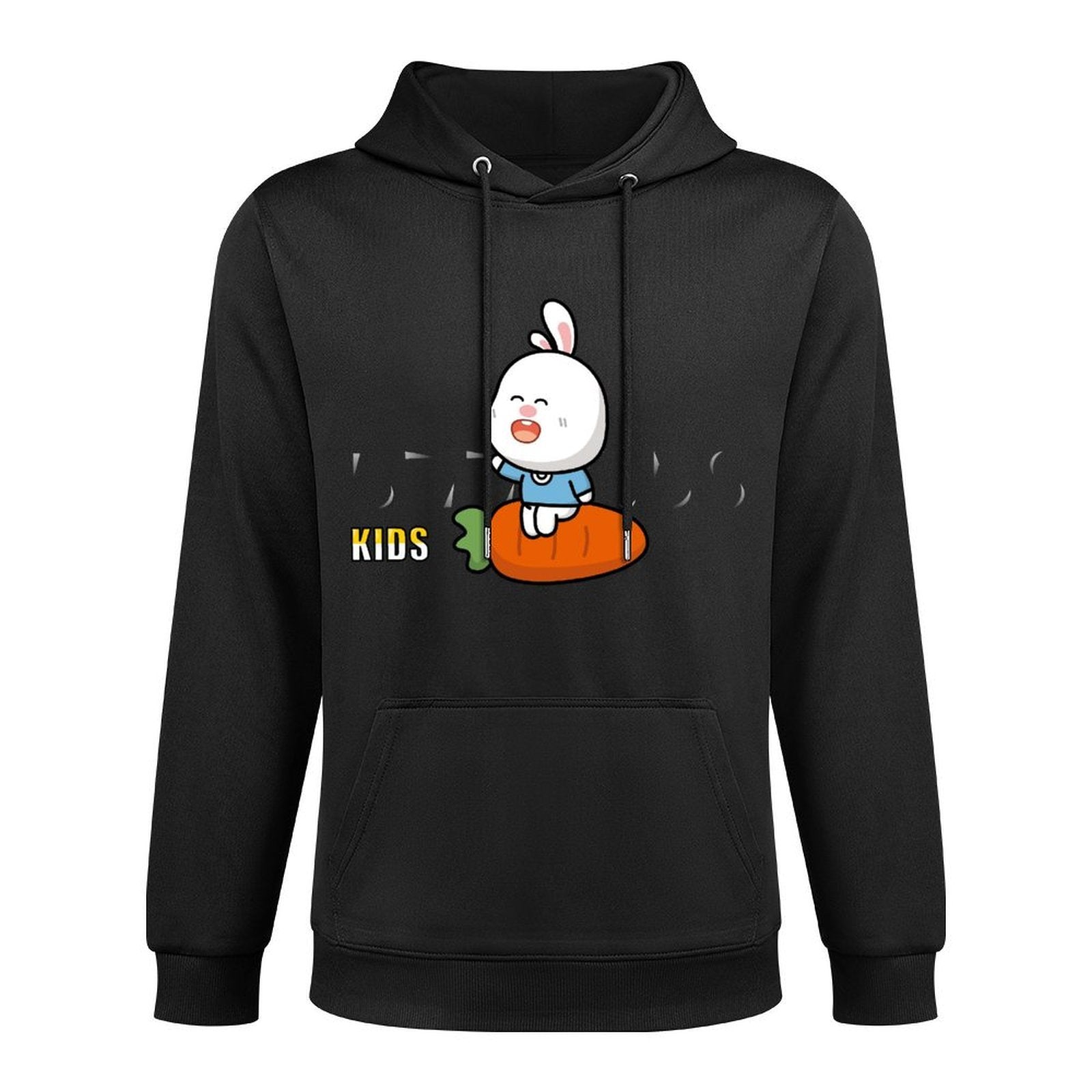 ModernFit Fade-Resistant Front Graphic Hoodies