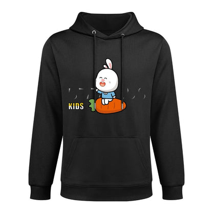 ModernFit Fade-Resistant Front Graphic Hoodies