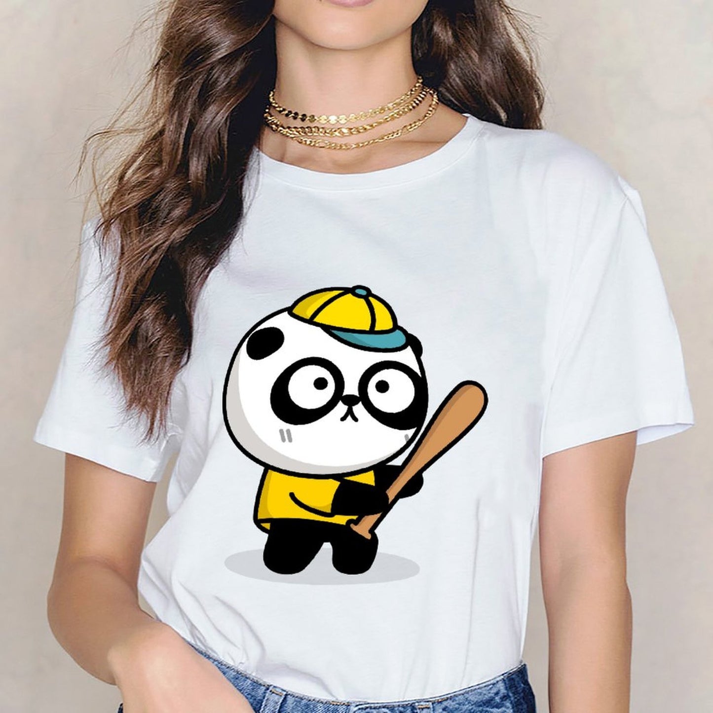 StreetFit Classic Fit Front Graphic T-shirt