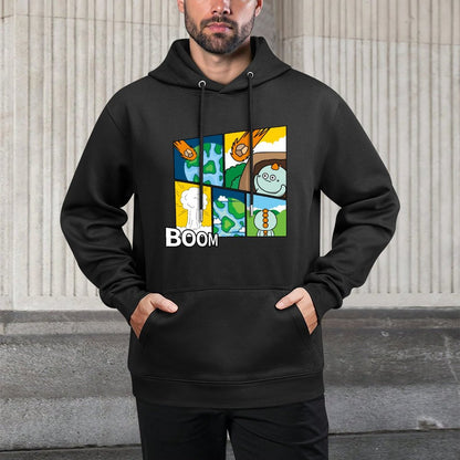 Minimalist Active Front Graphic Hoodies