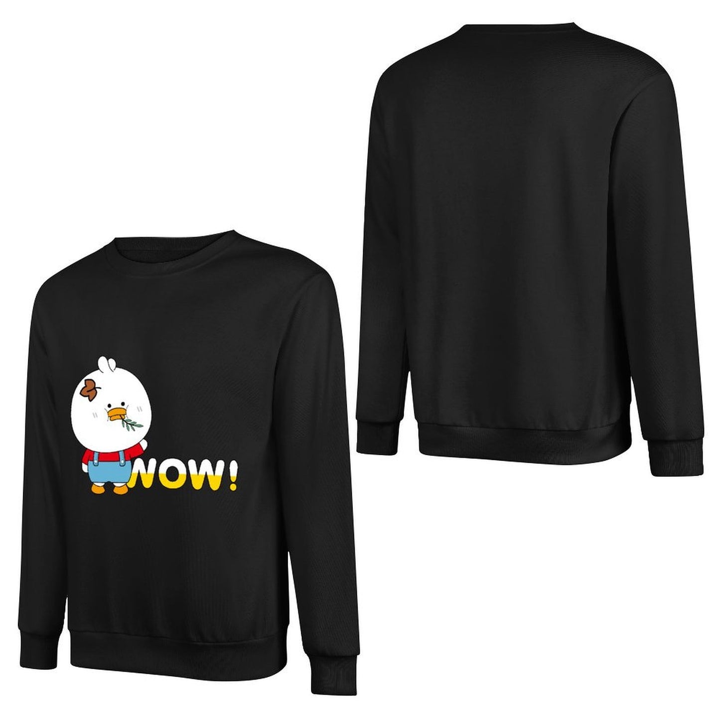 Front Patterned Long Sleeve TopClassicFit ComfortLine