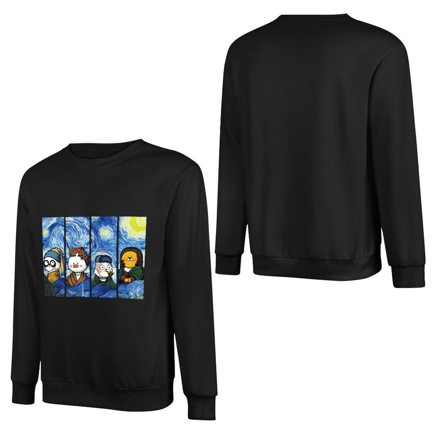 Front Patterned Long Sleeve TopClassicStyle Slim Fit