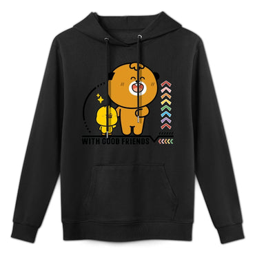 Front Graphic HoodiesDurable ComfortFit