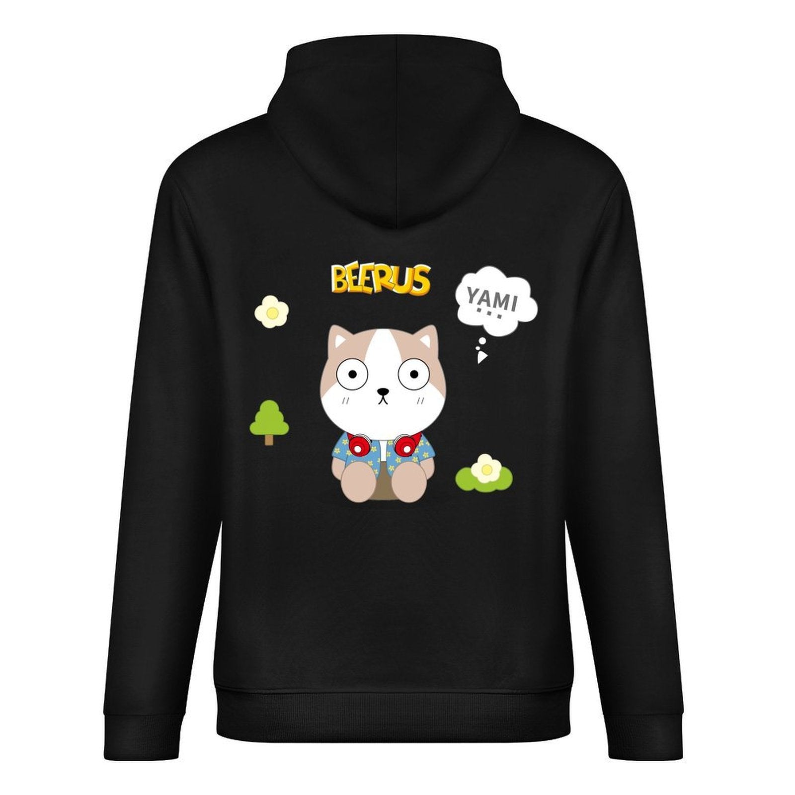 Inkmay Beerus Hoodie 250g crew neck  HoodieSmooth SoftWearHoodie