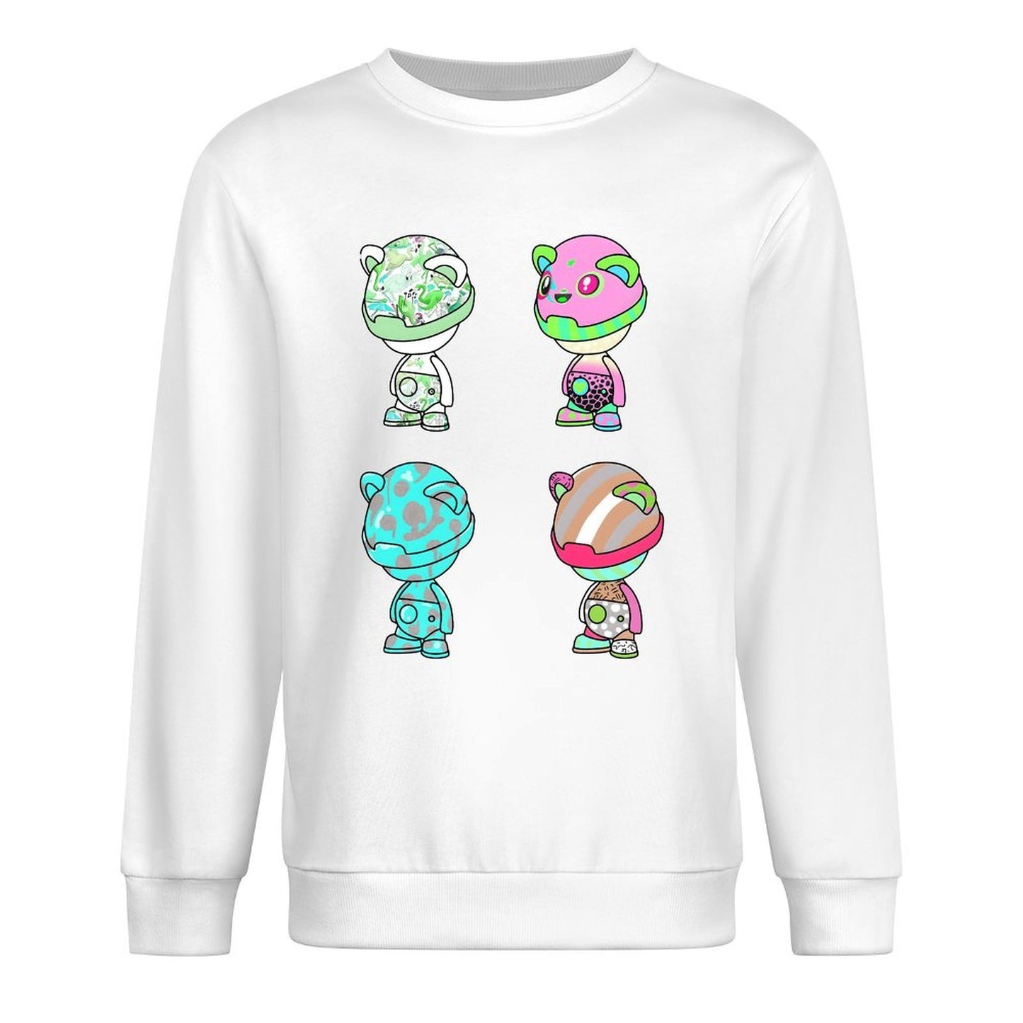 IPIB 250g Crew Neck Long Sleeve Sweatshirt Front GraphicCrew Neck Long Sleeve Sweatshirt6000073-5