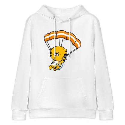 RegularFit Plain Front Graphic Hoodies