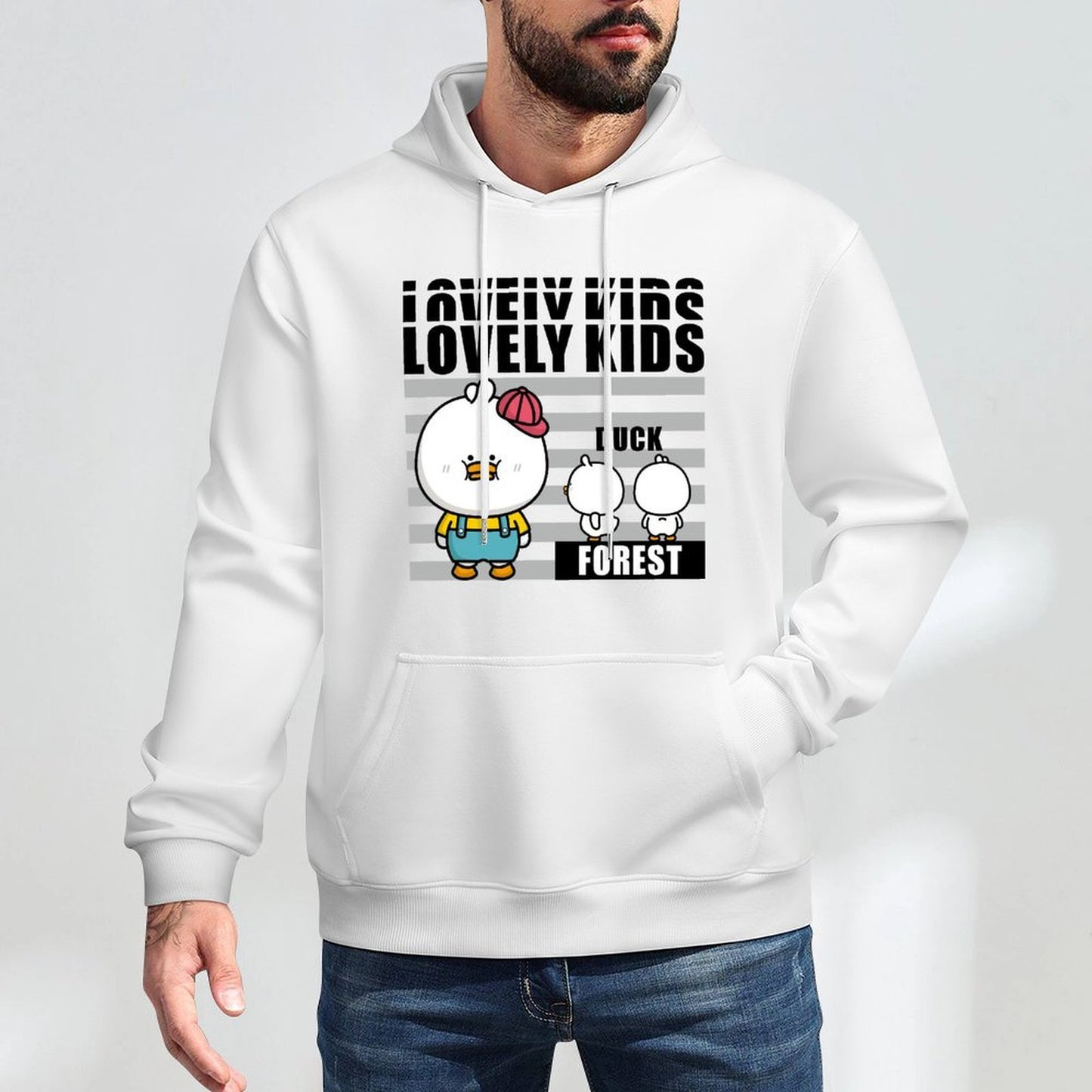 Regular TimelessStyle Front Graphic Hoodies