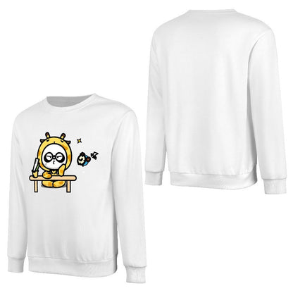 Front Patterned Long Sleeve TopClassicStyle EverydayTee