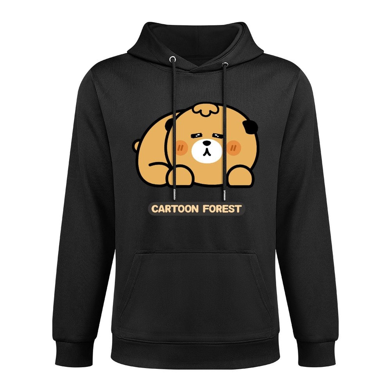 EasyWear Crew Neck Front Graphic Hoodies