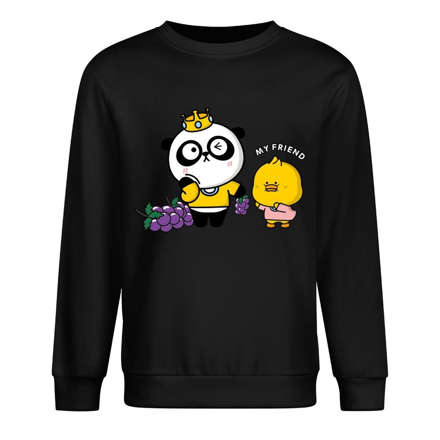 Front Patterned Long Sleeve TopPrint-Ready Standard