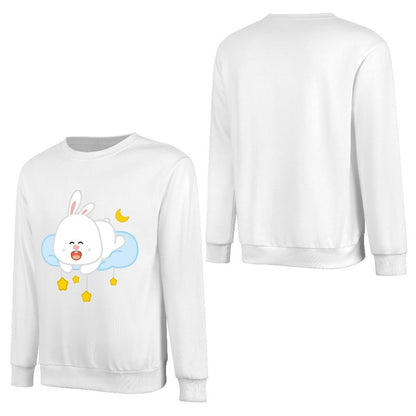 Front Patterned Long Sleeve TopDurable TrueStyle