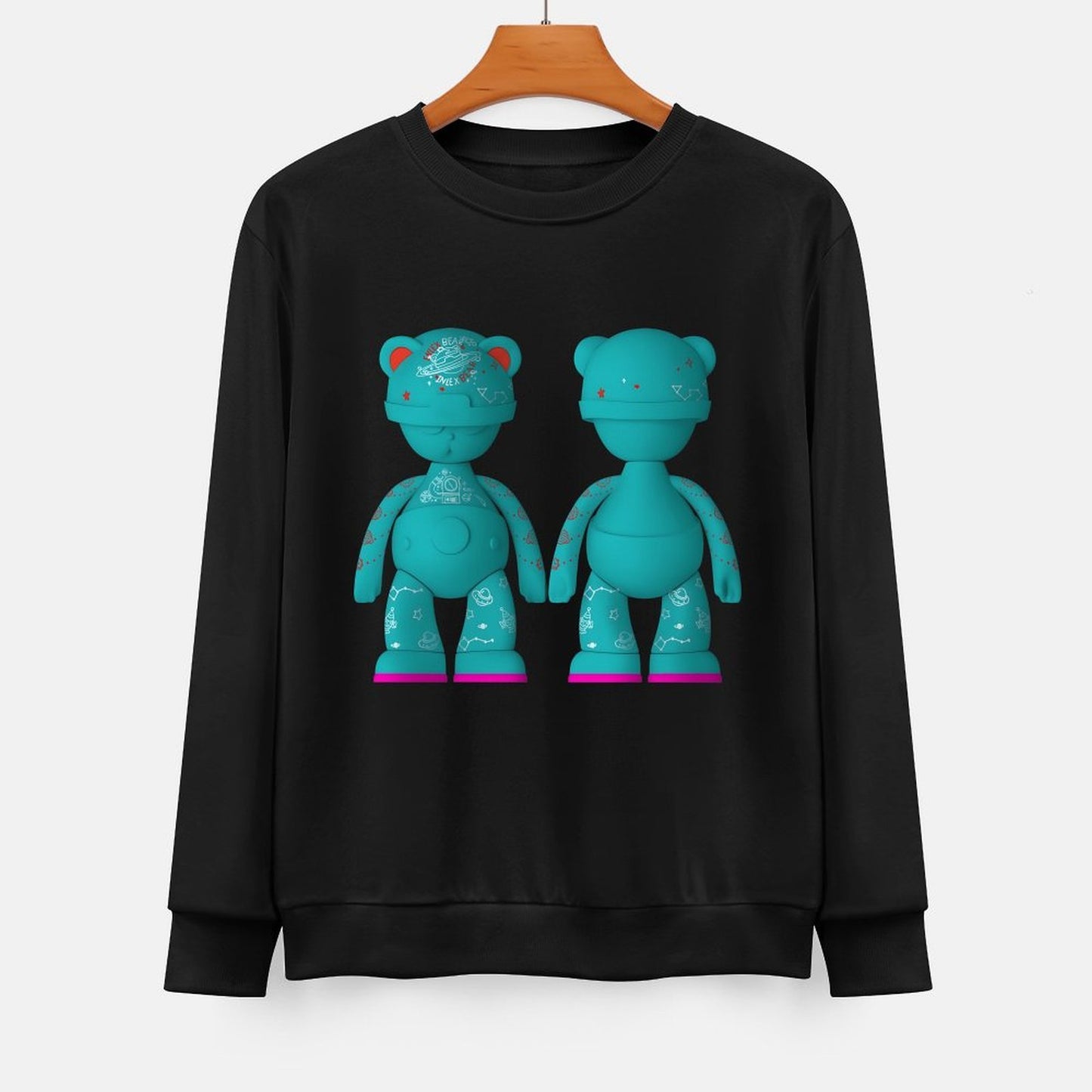 IPIB 250g Crew Neck Long Sleeve Sweatshirt Front GraphicCrew Neck Long Sleeve Sweatshirt6000086-3