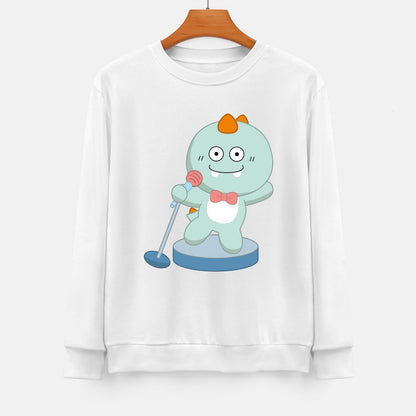 Front Patterned Long Sleeve TopStreetStyle Simple