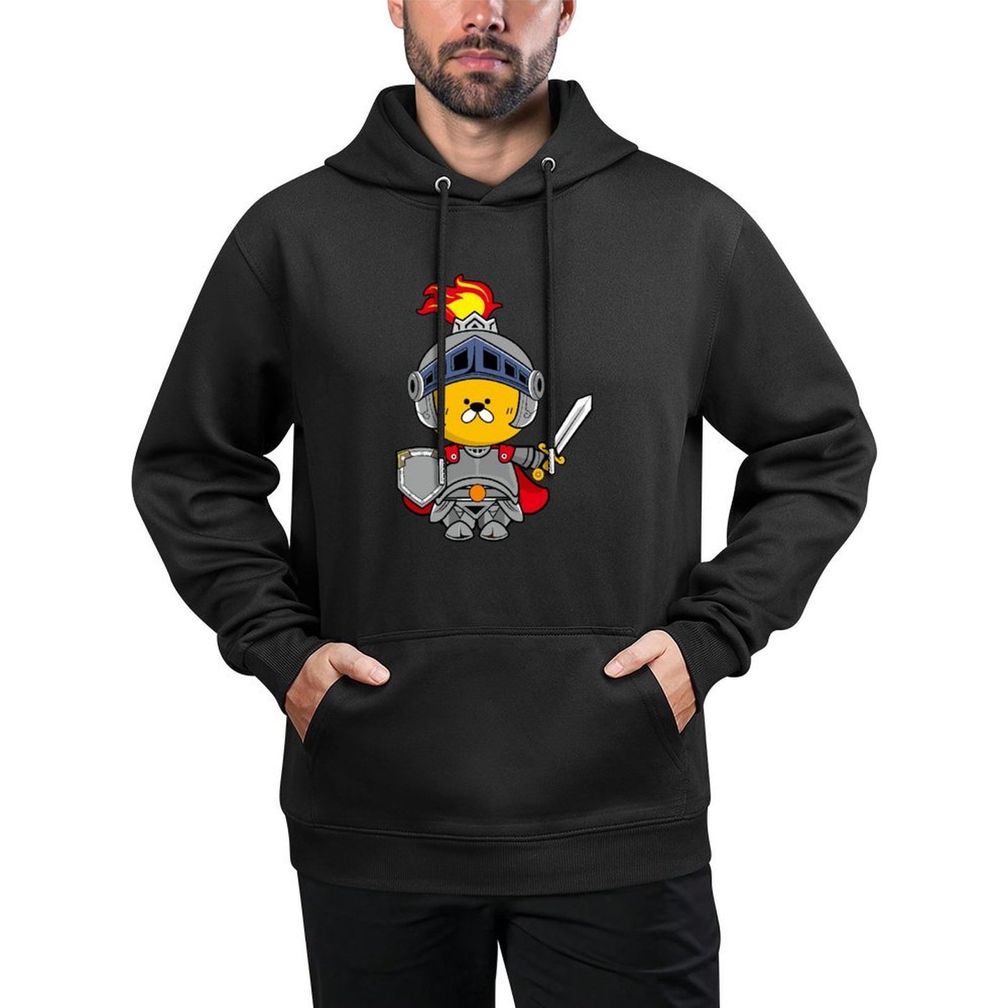 IPBR 250g Hooded Pocket Sweatshirt Front GraphicMen's Hooded  Sweatshirt4000774