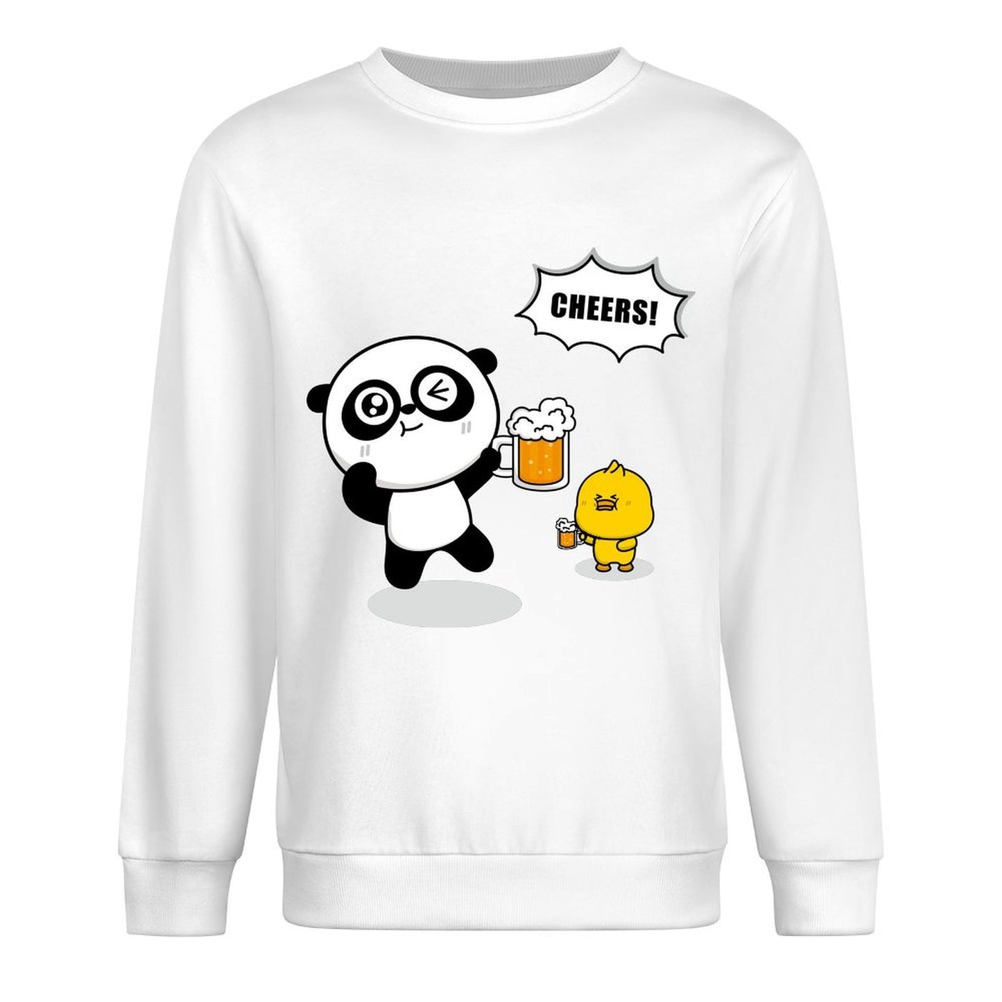 Front Patterned Long Sleeve TopActiveLine Timeless