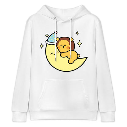 Neutral Vibrant Colors Front Graphic Hoodies