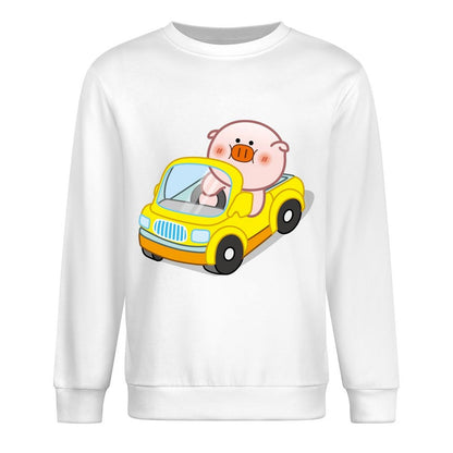 Front Patterned Long Sleeve TopSimple Series