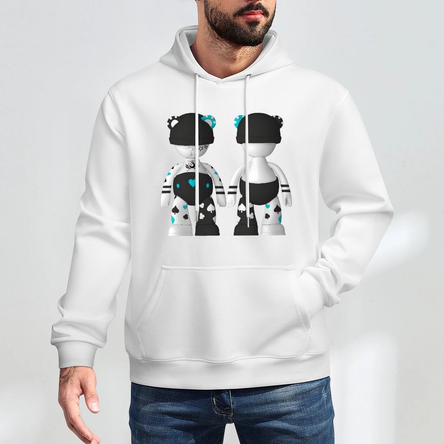 Hoodie Front PatternPure Vintage