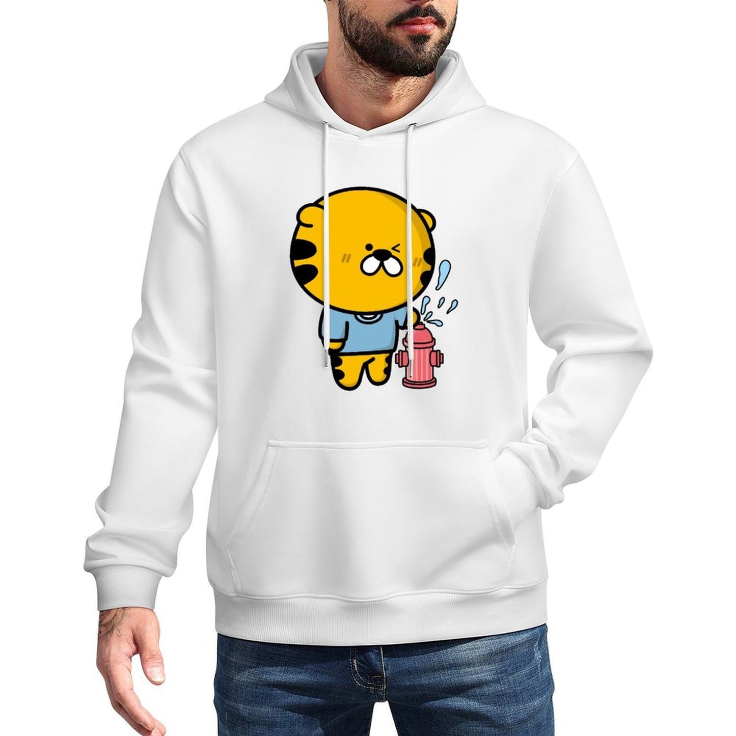 IPBR 250g Hooded Pocket Sweatshirt Front GraphicMen's Hooded  Sweatshirt4001077