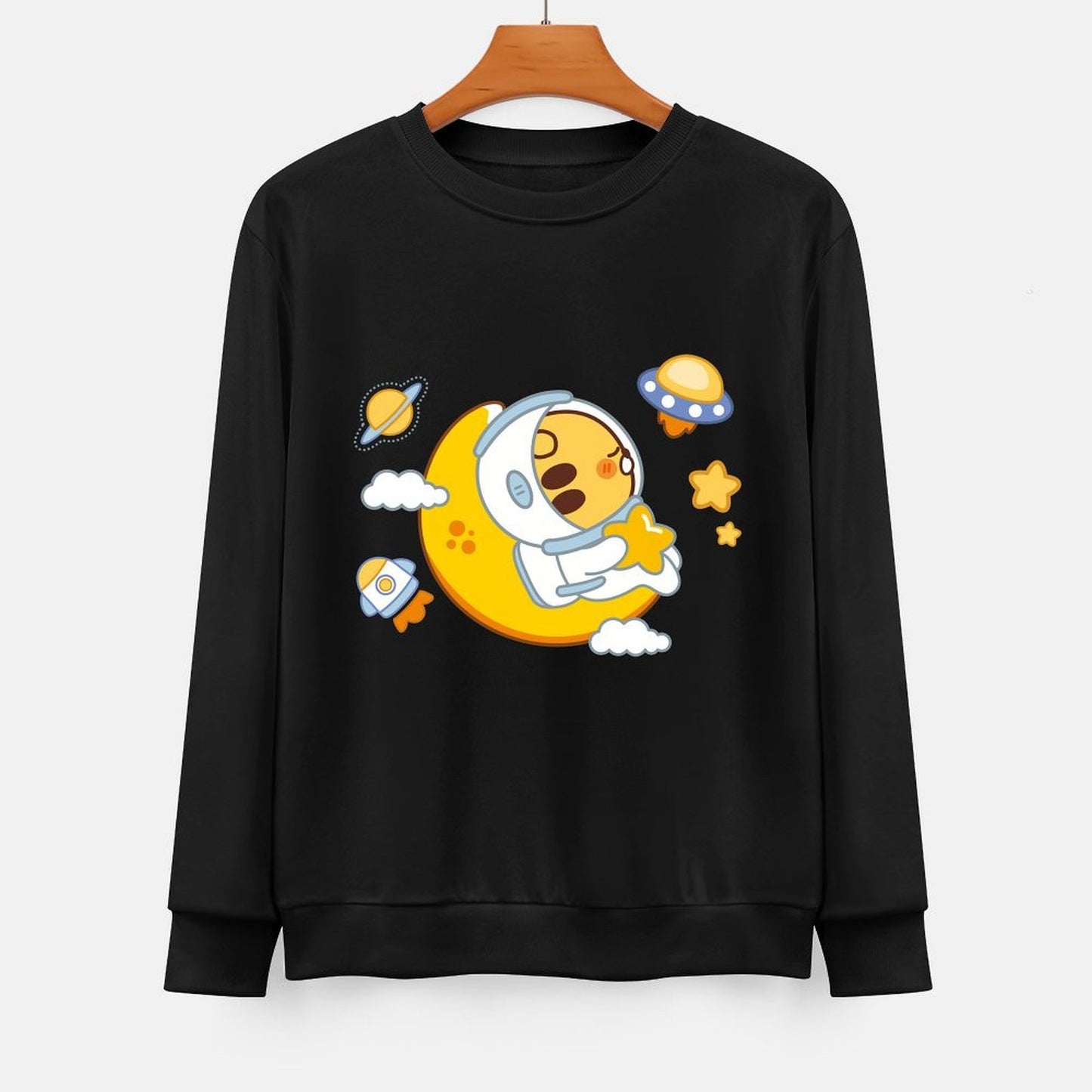  Front Patterned Long Sleeve TopPure Reliable