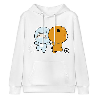 ActiveWear Double-Stitched Front Graphic Hoodies