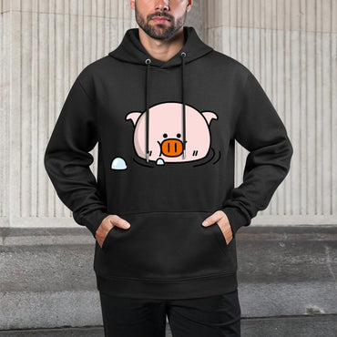 IPBR 250g Hooded Pocket Sweatshirt Front GraphicMen's Hooded  Sweatshirt4000660