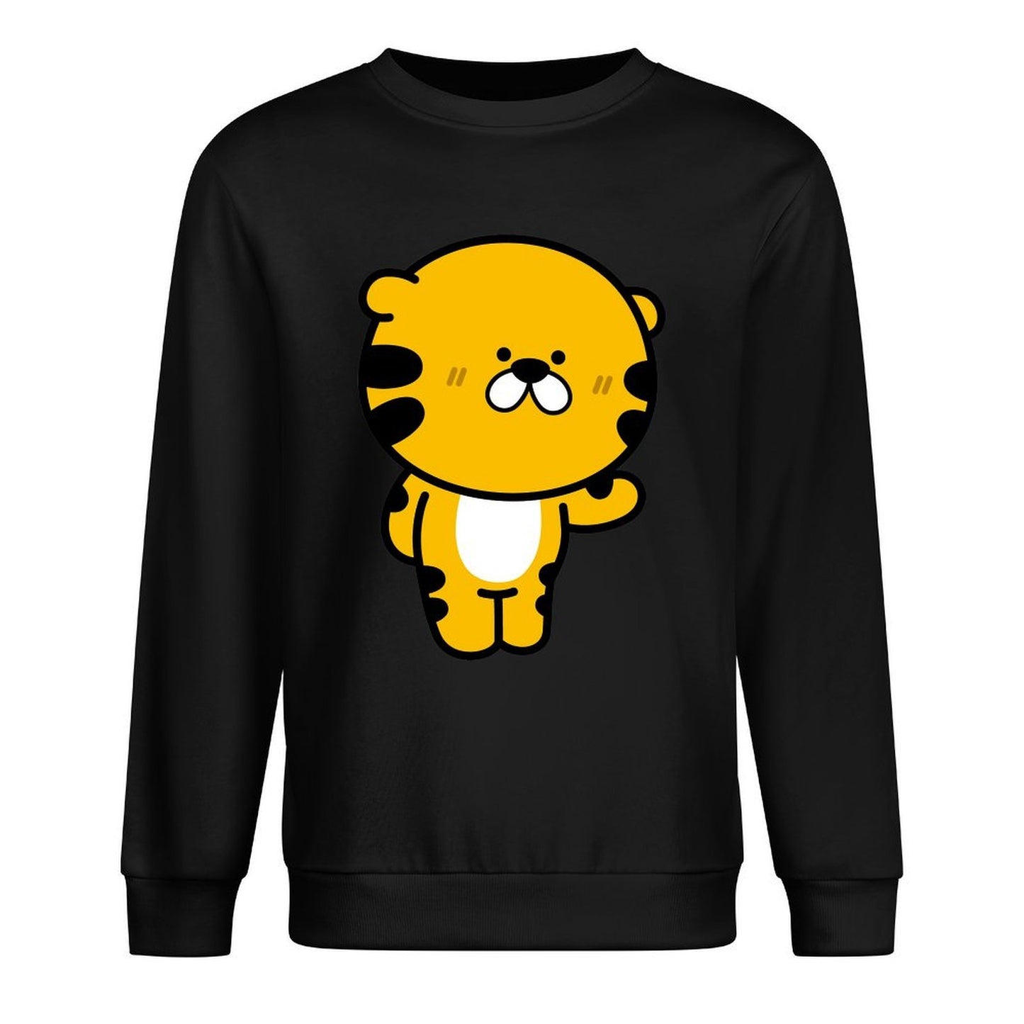 Front Patterned Long Sleeve TopMoisture-Wicking Vintage