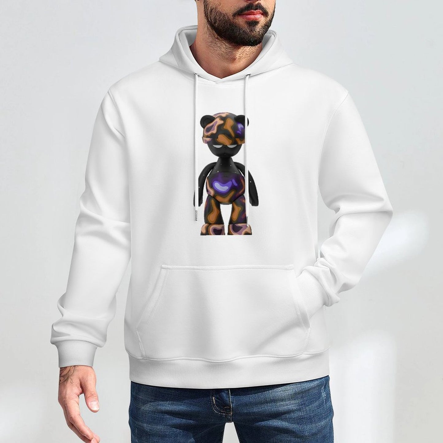 Hoodie Front PatternActive Colorfast