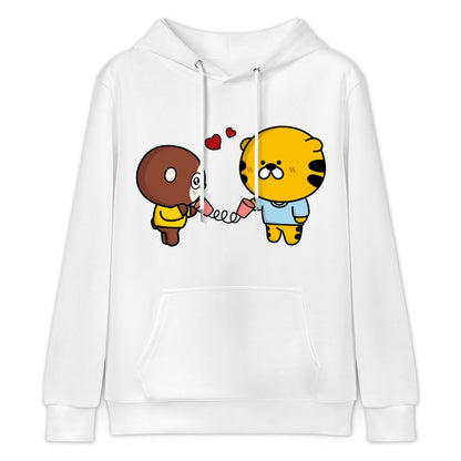 Minimal Softstyle Front Graphic Hoodies