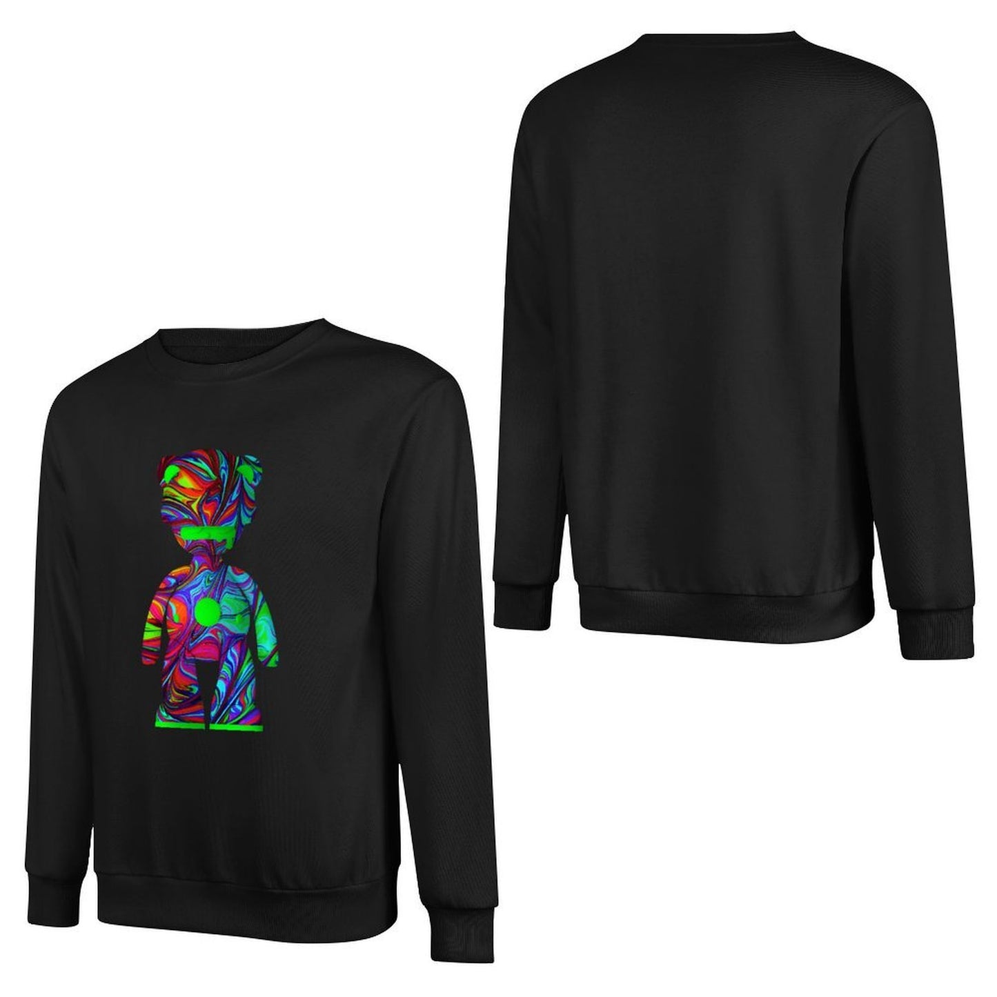 Long Sleeve With Front PatternRetro TrueStyle
