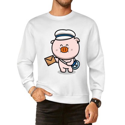 Front Patterned Long Sleeve TopSoftWear Everyday