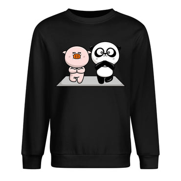 Front Patterned Long Sleeve TopLooseFit Edition